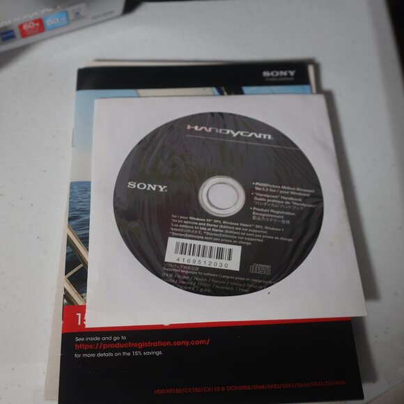 Sony Handycam DCR-SR68 Camcorder 60x Zoom *AS-IS/For Parts Only* - Picture 4 of 8